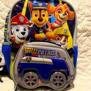 Paw Patrol To The Rescue School Bag. Brand New never used.